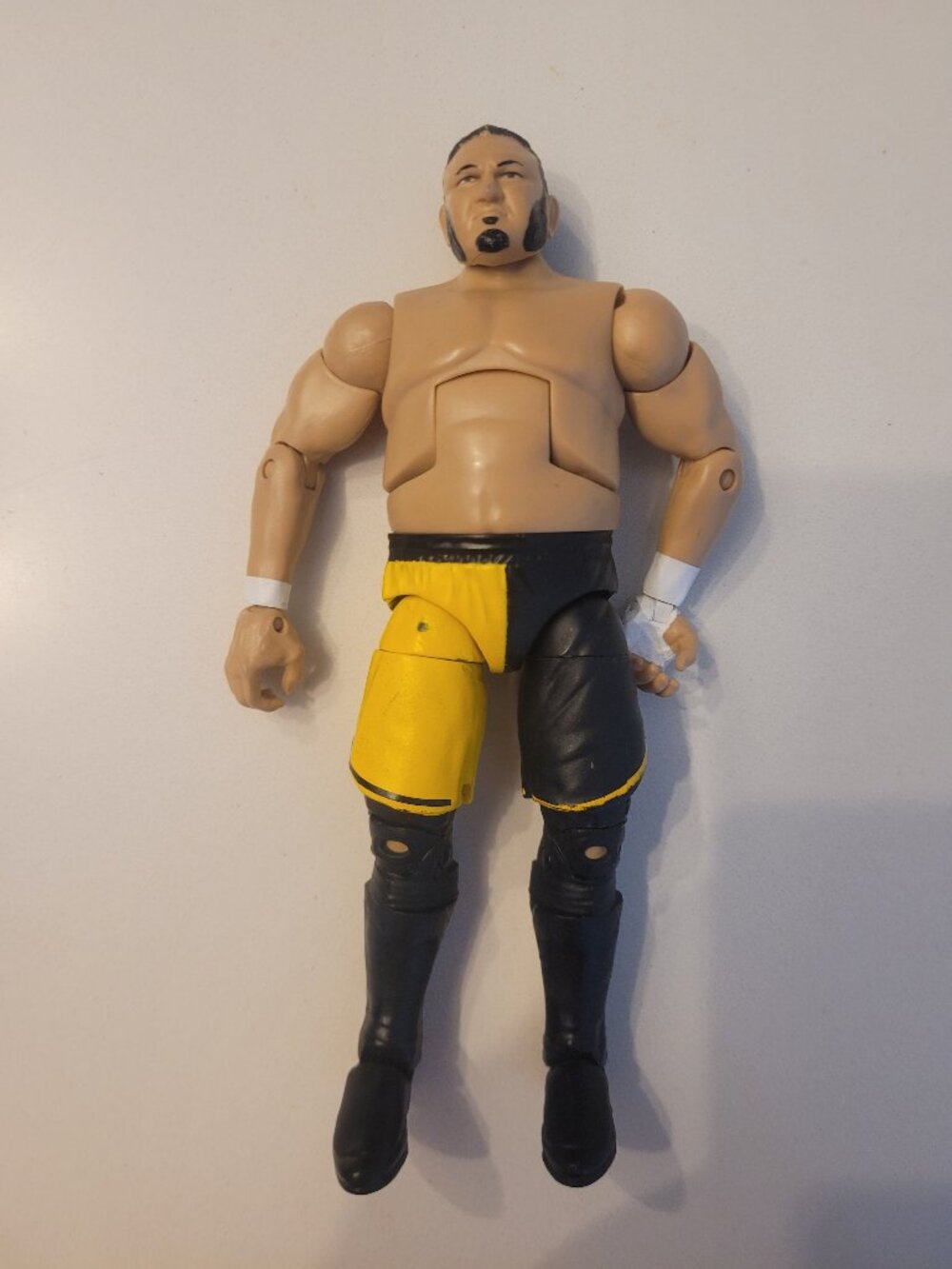Samoa Joe Elite GameStop Exclusive WWE Mattel Figure